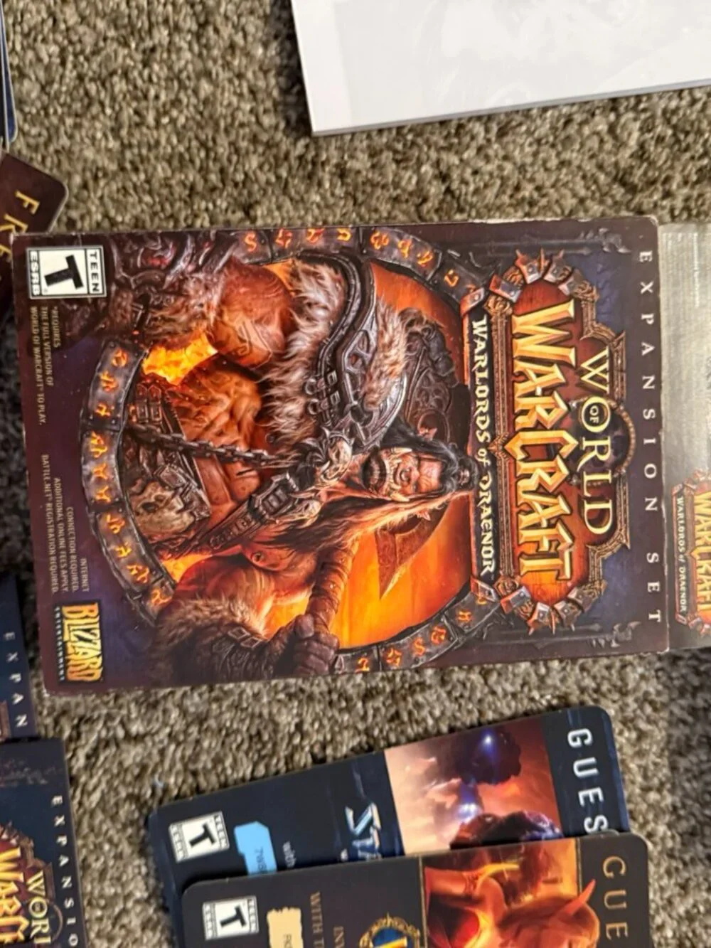 World of Warcraft PC Expansion Lot - Draenor, Pandaria, Cataclysm
